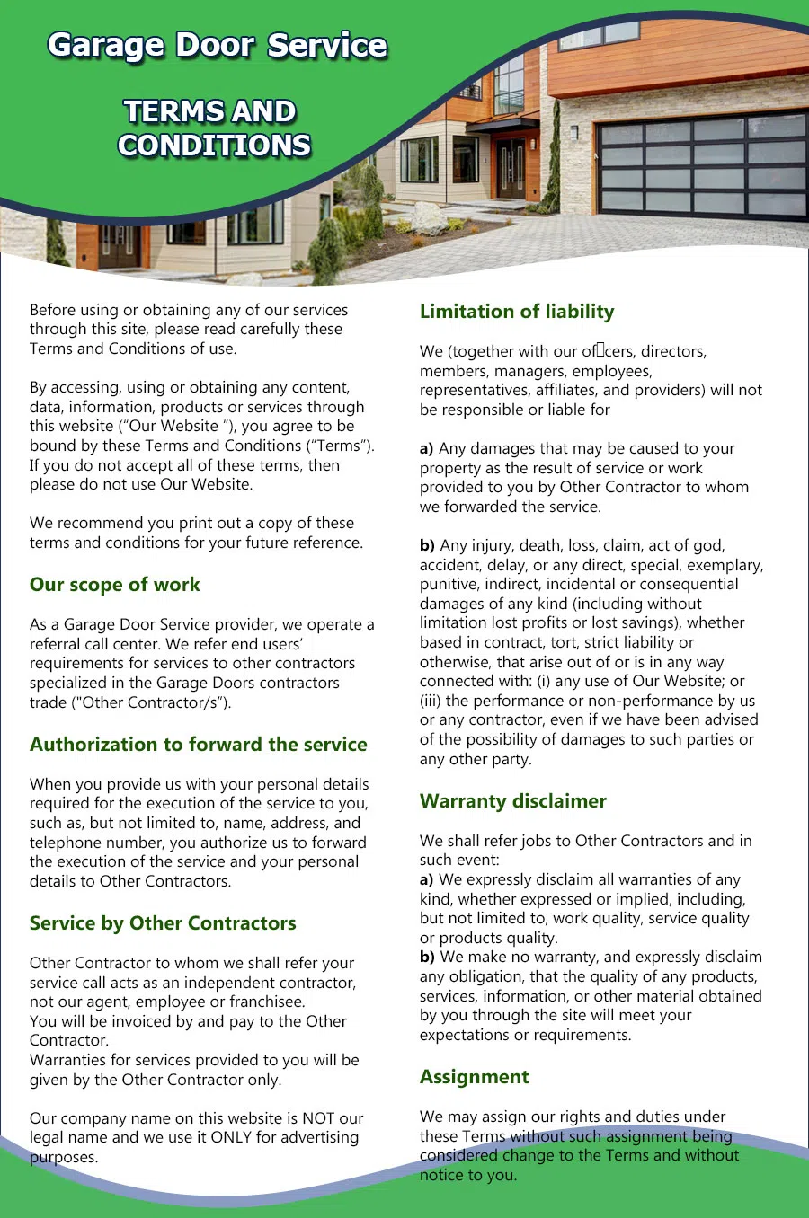 Neighborhood Garage Door Whitman, MA 781-694-8067